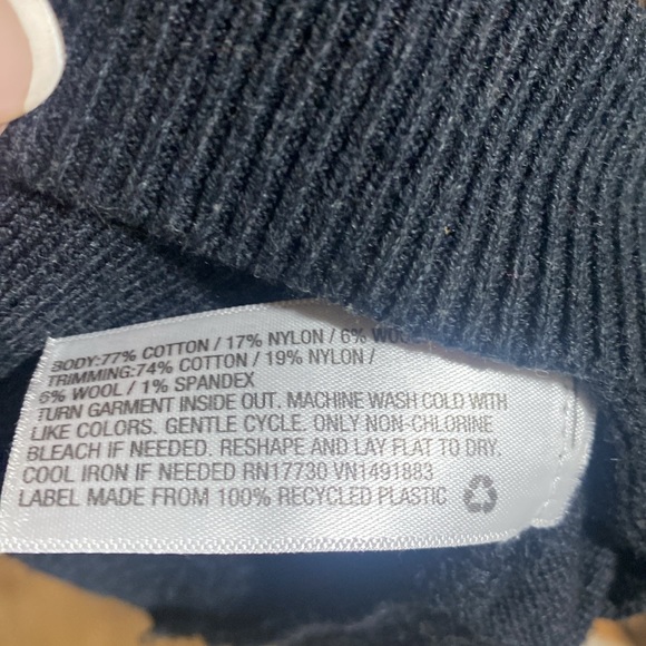 Merona XL/TG charcoal, V-neck sweater - Picture 10 of 11